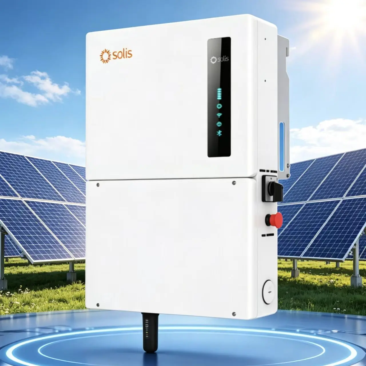 10KW Single Phase On-Grid Solar Inverter, Solar Accessories, 97.8% Efficiency, 60Hz Home Solar Power Generation Device