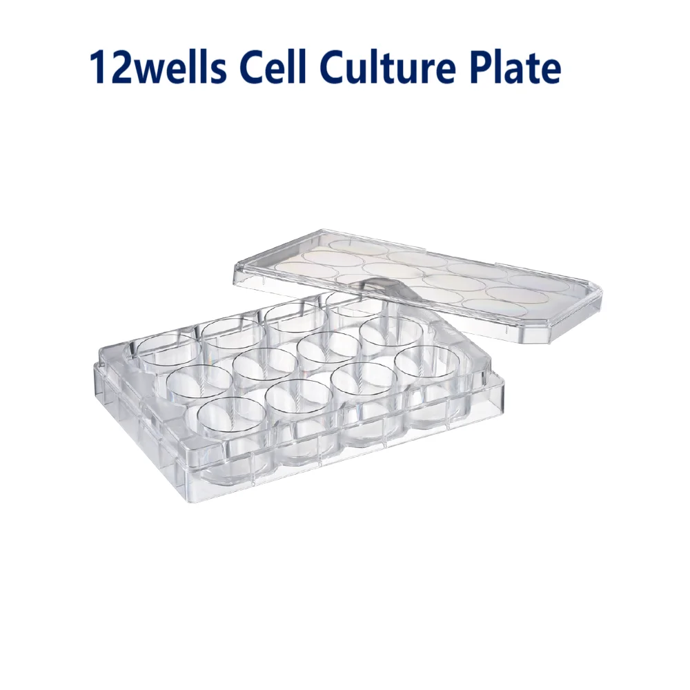 Watson Bio Lab Cell Culture Plate 6wells 12wells 24wells 48wells Sterilized Use By 8 Multi Channel Pipette Automatic Dispenser