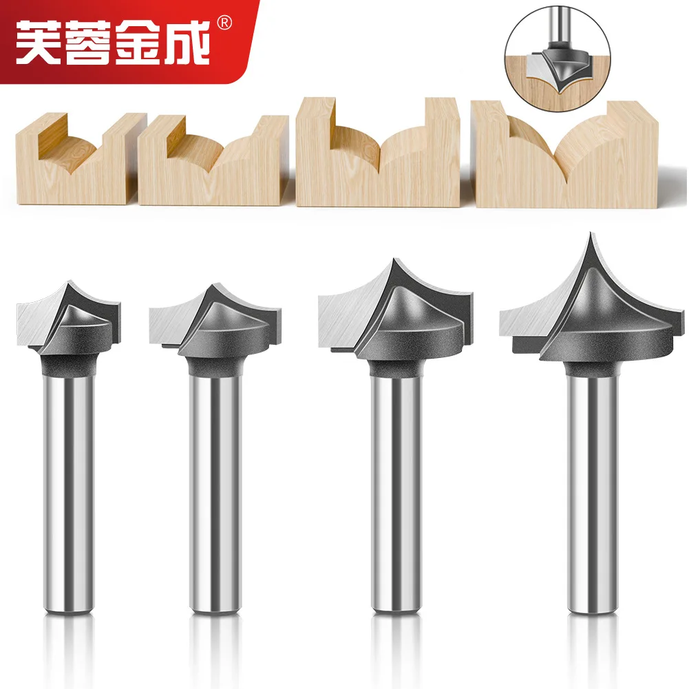 4-piece Set Of 1/4 Handle 6-handle needle-tip Carving Knife Carving Knife Trimming Machine Line Knife Circular Arc Knife