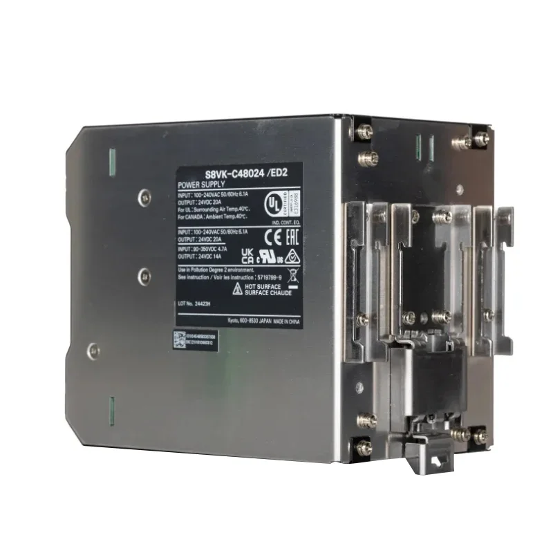 Spot Stock Products S8VK-C48024 DIN Rail Switching Power Supply Brand New Original Technical Support Available Plc Controller