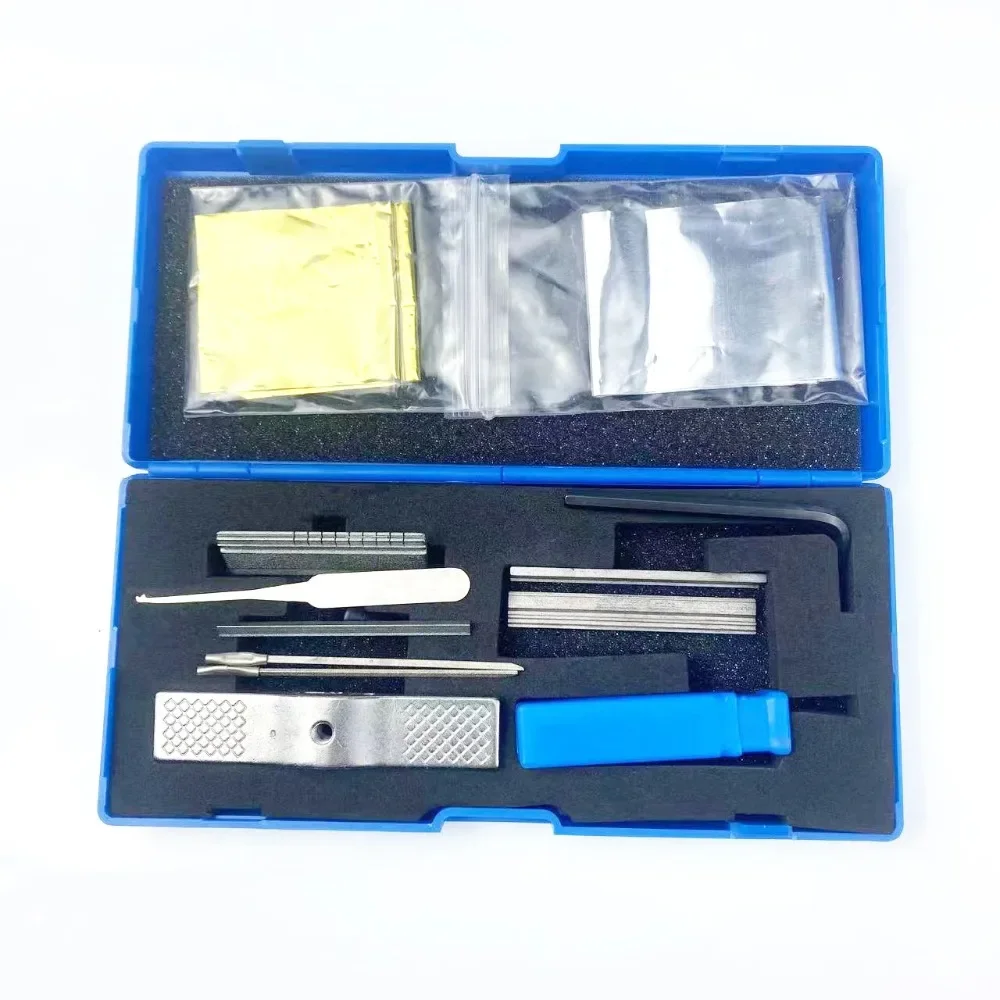 1 Juego de herramientas de cerrajería de papel de estaño de boca plana de un personaje de papel de estaño ka-ppa de boca plana de alta calidad