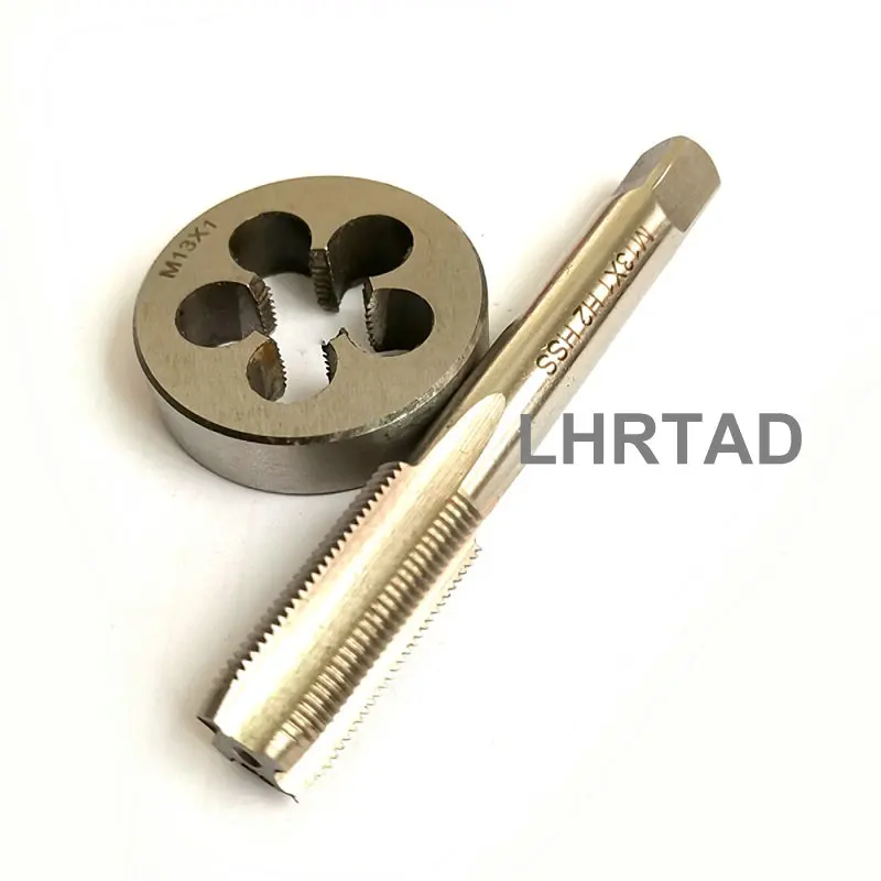 M13x1.0 tap and die set M13 HSS Straight Flute Thread tap and thread die M13x2.0 M13x1.5 M13x1.25 Tap and die  M13x0.75 M13x0.5