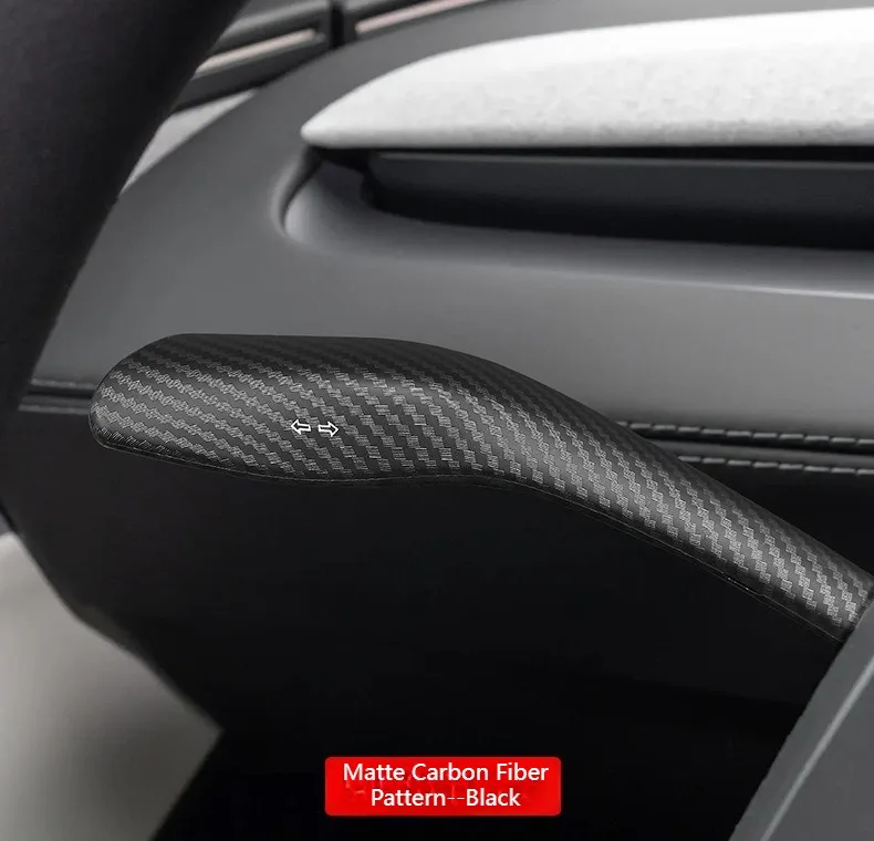 Für Tesla Modell Y2025, Lenkrad-Schalthebelabdeckung, Griffschutz, Schalthebel, Paddelgehäuse, Modell 3, Highland-Zubehör – Detail 13