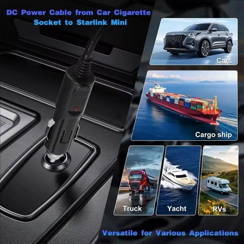 Step up Converter for Starlink Mini 12V/24 to 30V 3.5A with Cigarette Lighter Plug Car Voltage Booster 100cm/300cm - view 6
