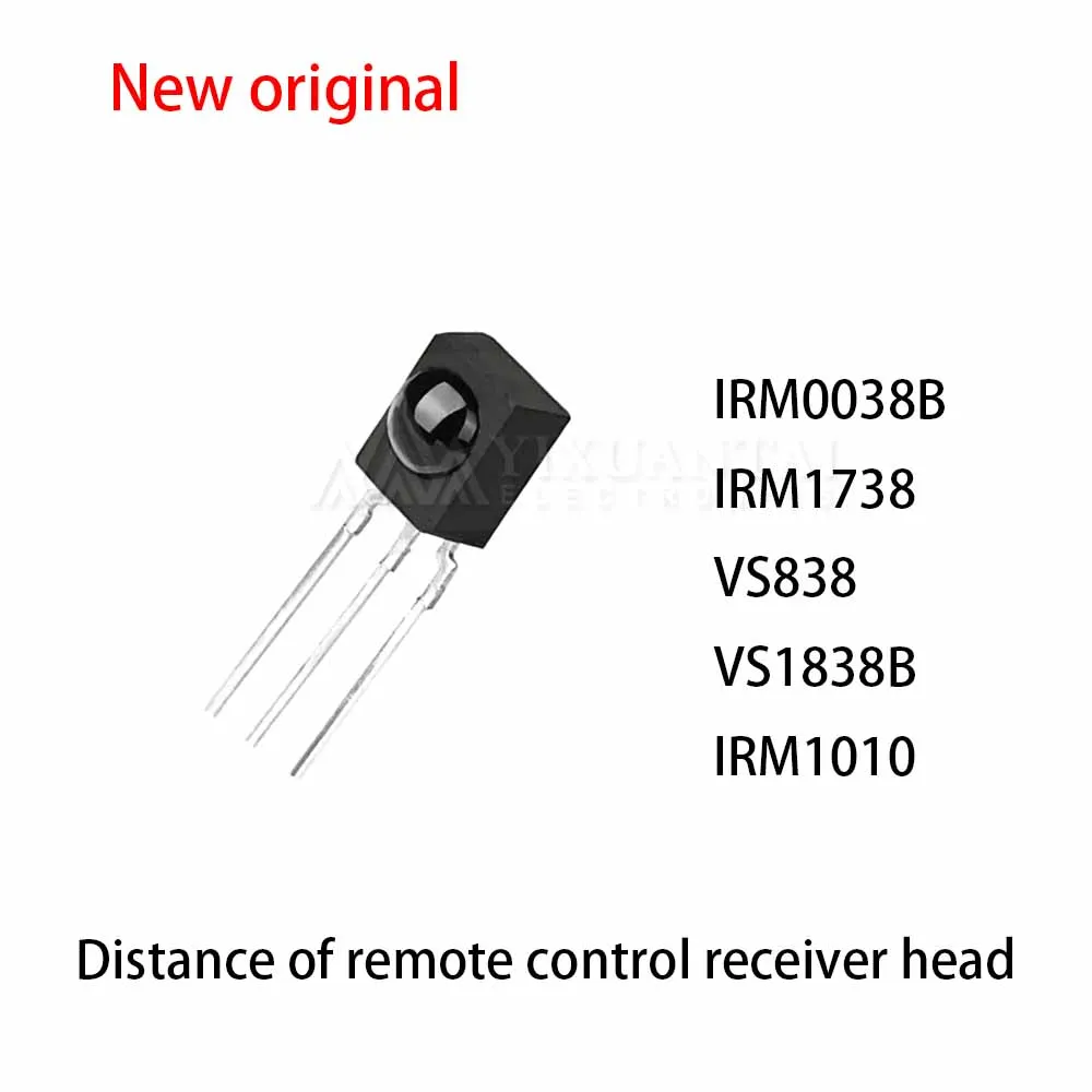 (10pcs) 100% New relay IRM0038B IRM1738 VS838 VS1838B IRM1010 Remote control receiver head