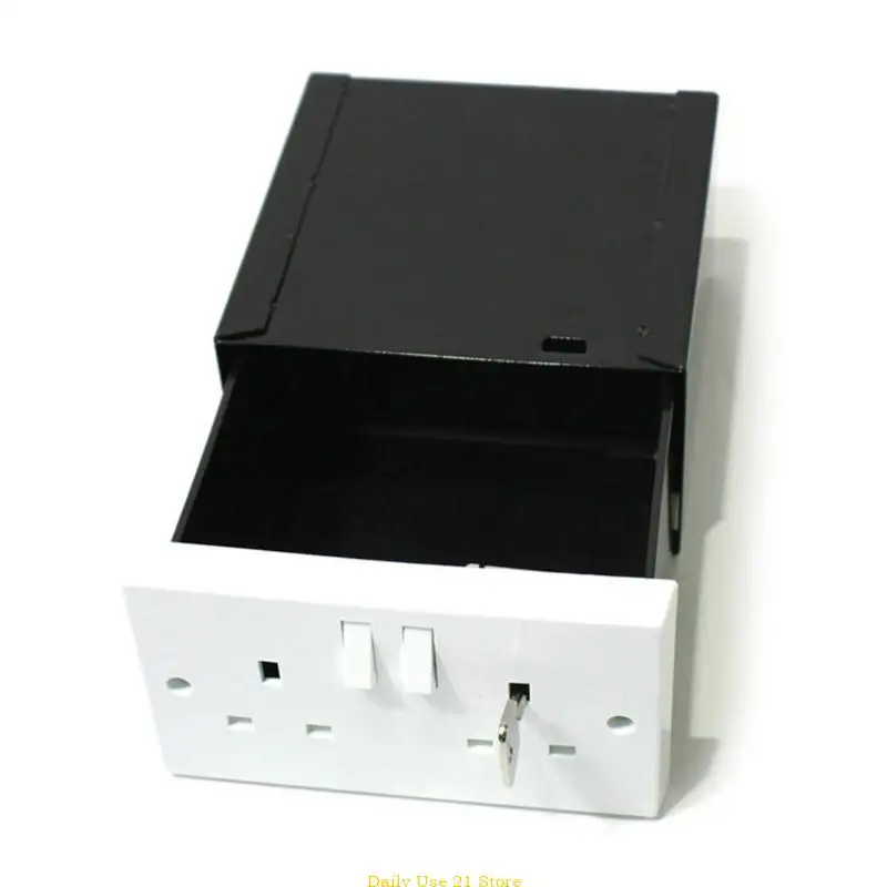 

British Wall Safe Household Concealed Storage Socket Box