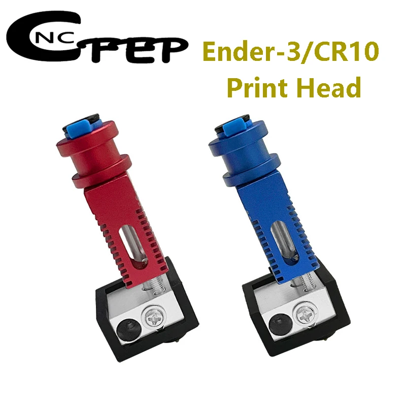 

CNCFEP 2pcs 3D Printer Print Head MK8 Extruder Kit 3D Printer Parts J-head Hot End Hotend For Creality CR10 CR10S Ender 3/3 V2