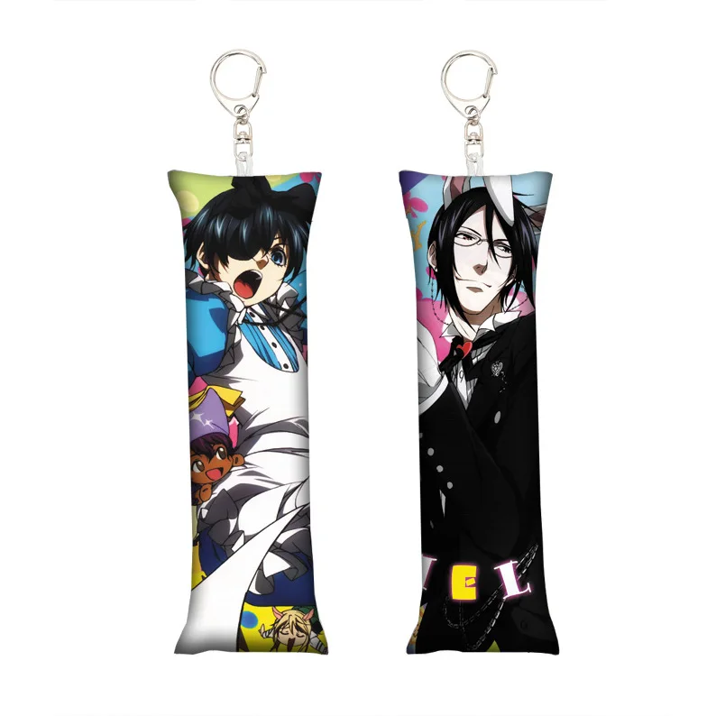 Animation Derivatives Black Butler Sebastian Ciel Phantomhive Vincent Phantomhive Pillow Keychain Mini Backpack Pendant Gift