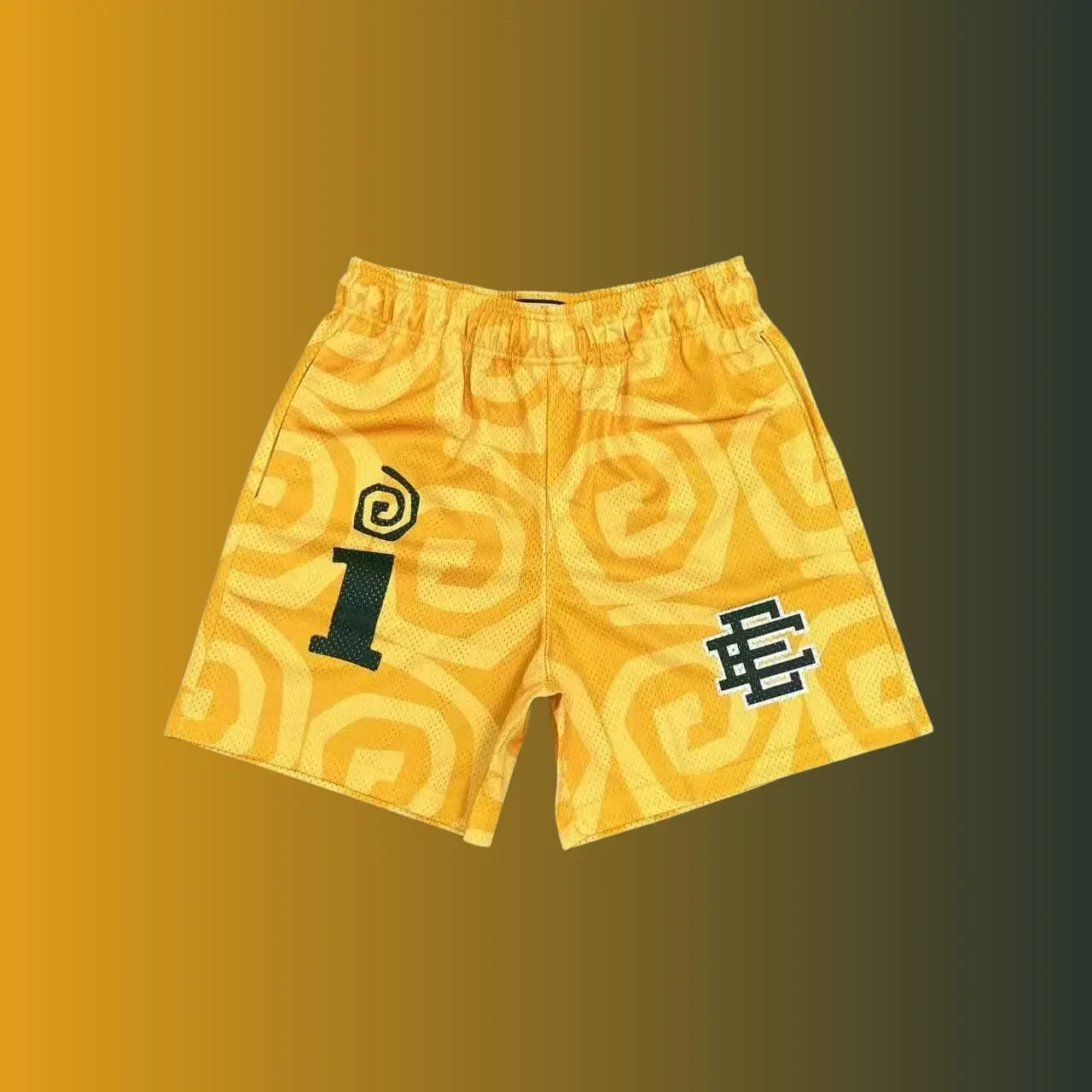 

2025 New Women's Men's Quick-drying EE Shorts American Fashion Trend Comfortable Casual Basketball Street Y2K No. 1 Shorts Moto