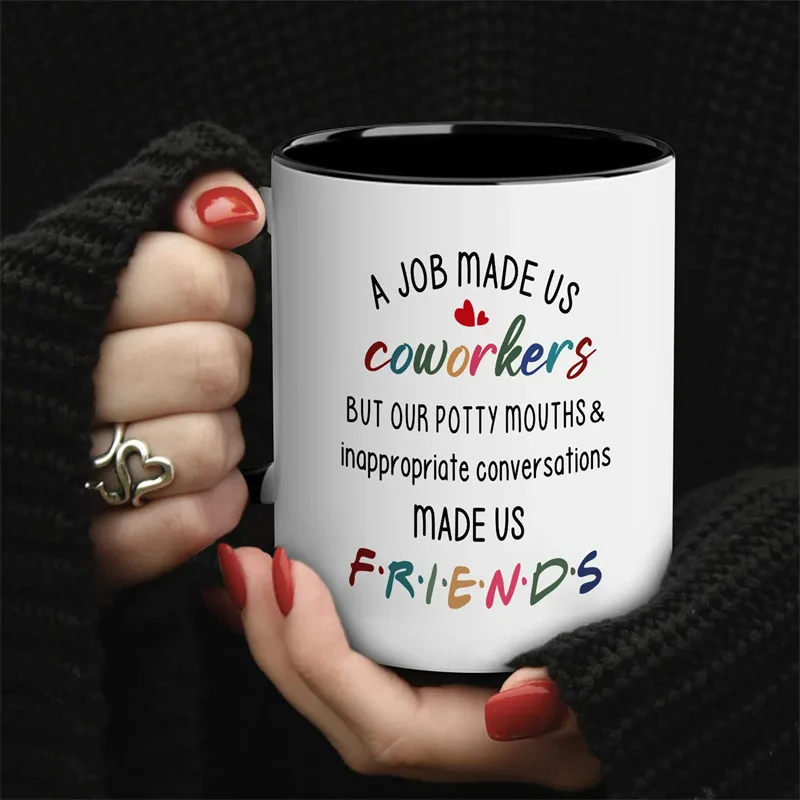 New Product Colleagues Coworker Retirement Departure Gift New Job Gift Cup Ceramic Coffee Cup