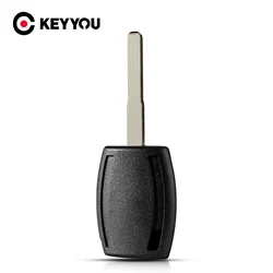 KEYYOU Transponder Key Case Shell For Ford Fiesta Mondeo Focus C-Max S-Max Galaxy Kuga HU101