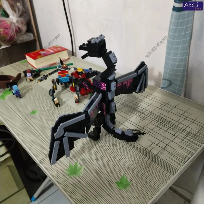 مجموعة مكعبات بناء لعبة أندر دراجون المتوافقة مع الطوب التعليمية التي يمكنك صنعها بنفسك لهدايا الأطفال