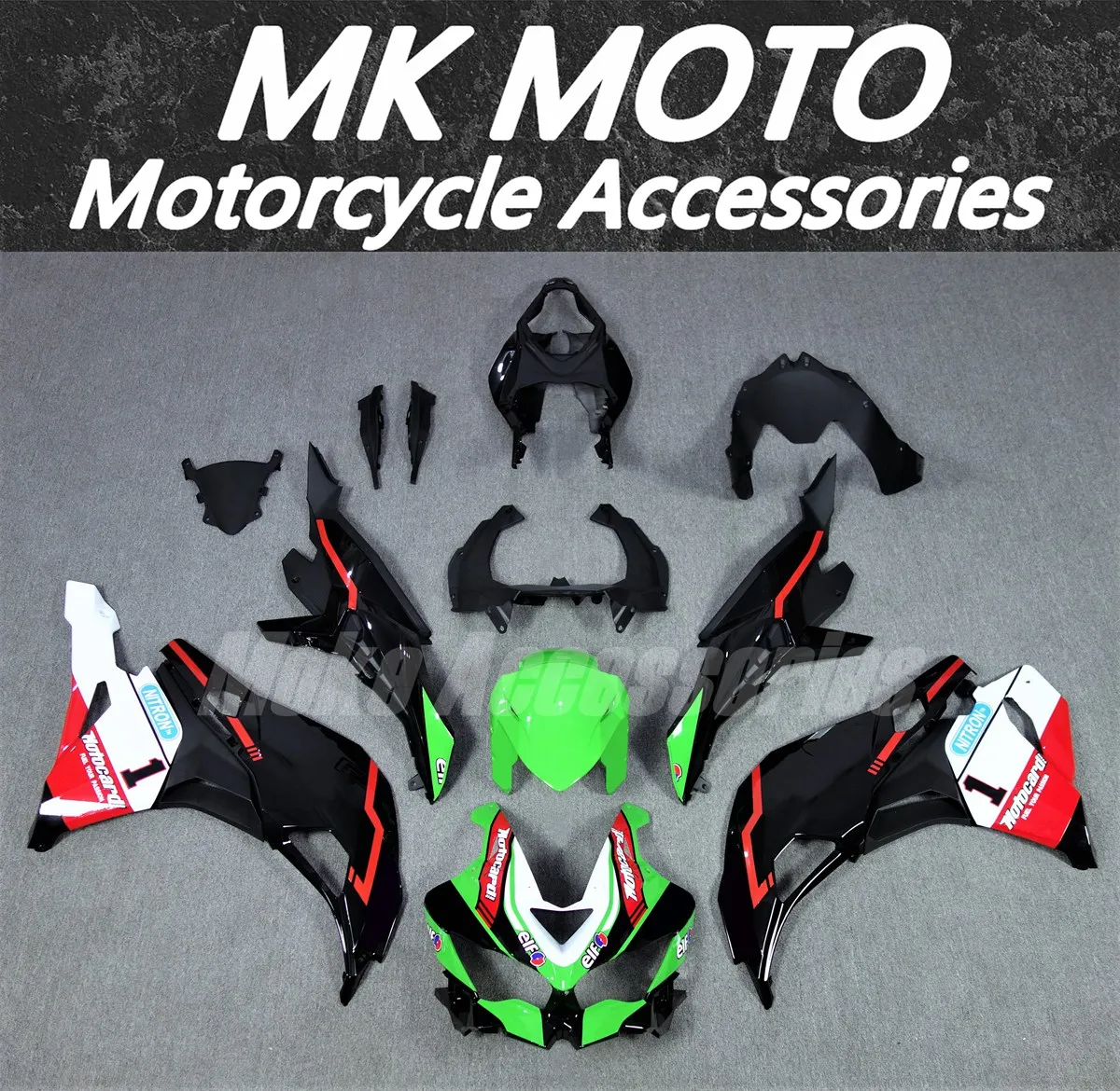 

Moke moto Motorcycle Bodywork Set For ZX-25R ZX-4R 2019 2020 2021 2022 2023 Fairings Kit Fit Injection White Green Black Red New