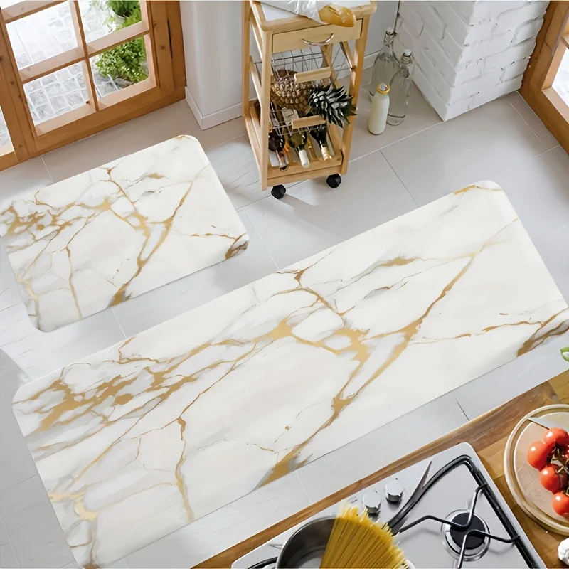 2/3pcs Kitchen Mats, Anti-Fatigue Kitchen Rugs And Mats, Padded Kitchen Floor Mats, Soft And Comfortable Kitchen Mats, for Standing Desks, Offices, Sinks