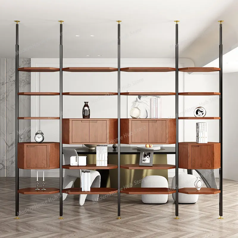 

Входная дверь, современный входной шкаф, двусторонний шкаф-перегородка, полка из кованого железа, шкаф для хранения в гостиной, минималистичный напольный шкаф.