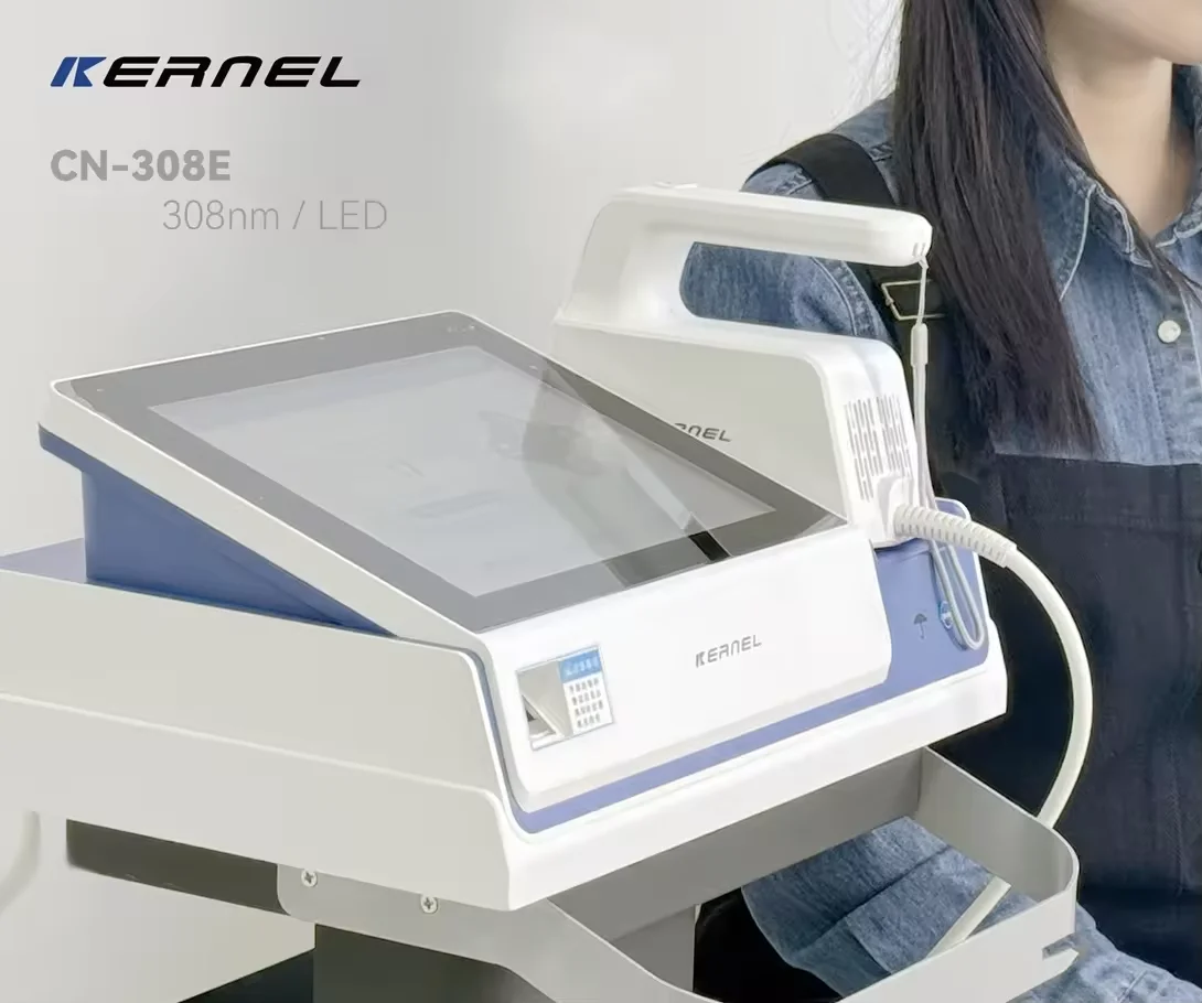 2026 Hot Selling Kernel CN-308E Targeted 308nm Excimer Light Therapy System with Multi-size Treatment Windows
