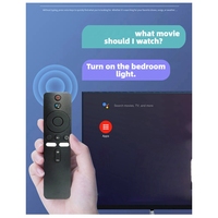 1 PCS Voice Remote Control Black Plastic Suitable For Xiaomi MI BOX 3 VER 1 Bluetooth Voice TV Box