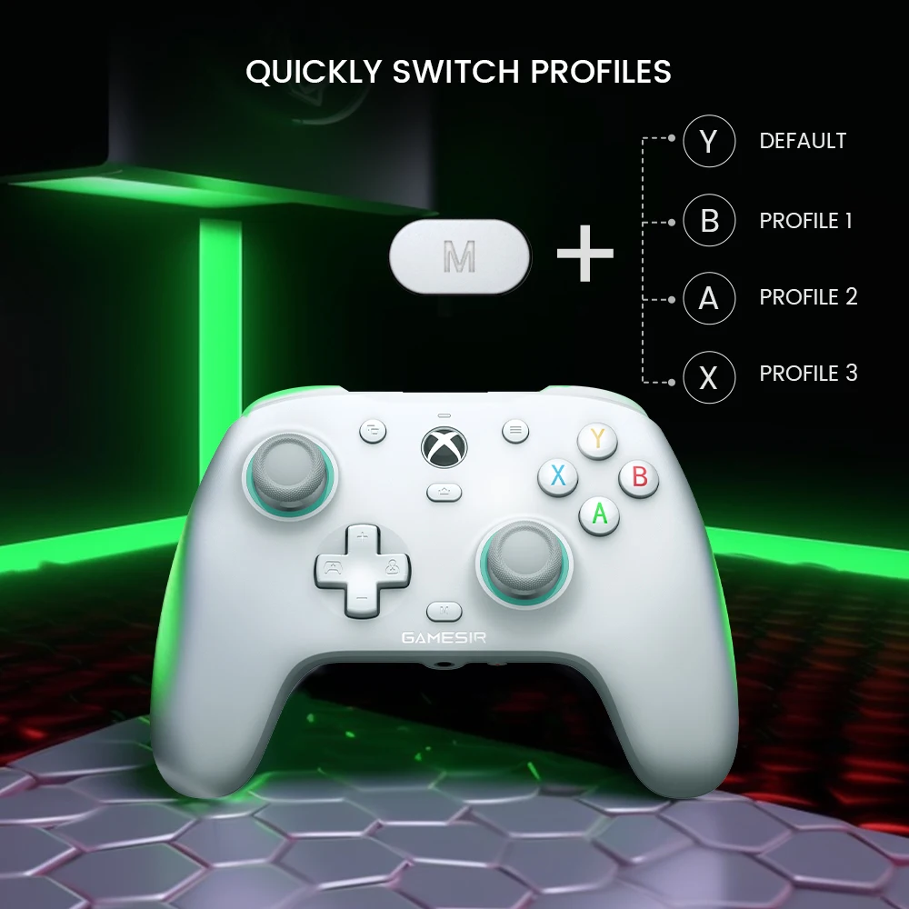 مع ملحق ألعاب Hall Effect Sticks G7 SE وحدة تحكم الألعاب السلكية لسلسلة Xbox X/S وXbox One