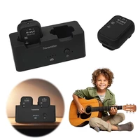 Sistema IEM Inalámbrico M-VAVE WP-12 de 2.4GHz/1 Transmisor 2 Receptores/Latencia de 3ms/24H de Reproducción/para Monitoreo de Sonido en Vivo para Músicos