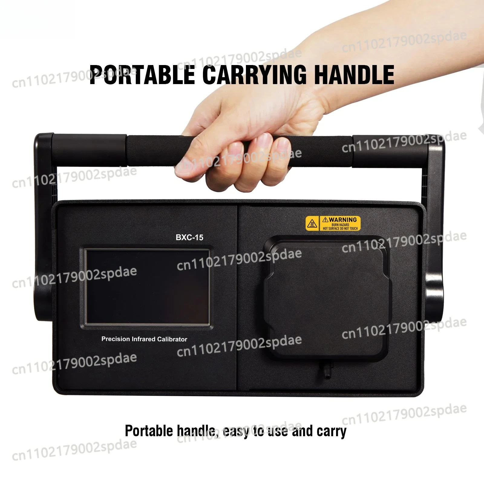 Dry-Well Low-Temperature Calibrator Handheld Industrial Infrared Calibration, Target Emissivity 0.95, -15°C to 120°C(5F to 248℉)