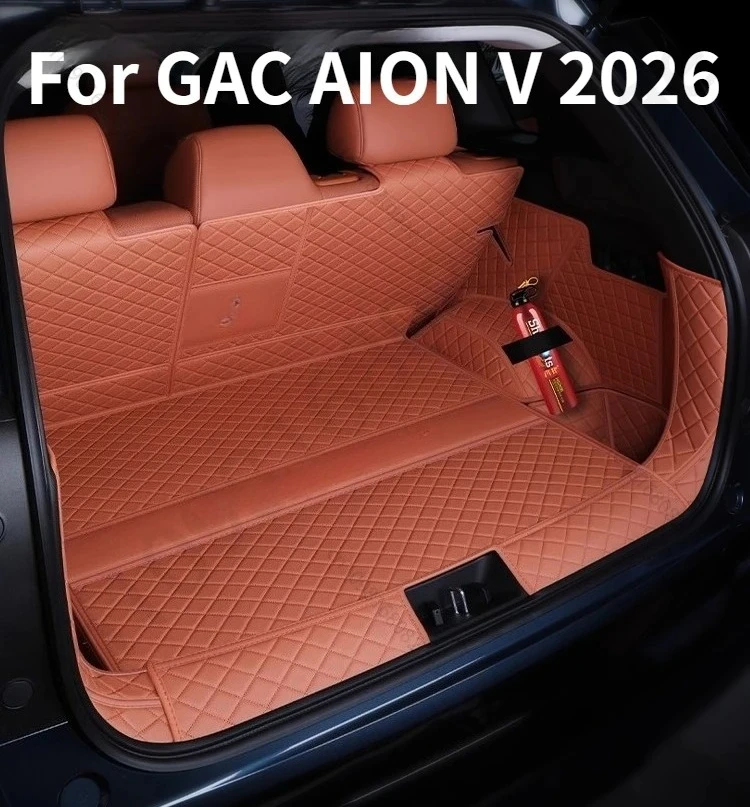 

Car Boot Mat Rear Trunk Liner Waterproof Cargo Leather Floor Carpet Tray Protector Accessories For GAC AION V 2025 2026