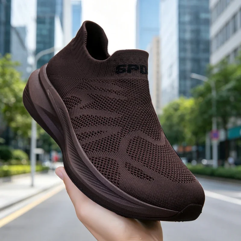 

Wide-Toe-Box Barefoot Casual Shoes Men Breathable Sport Men Running Shoes Walking Shoes Sock Shoes Slip On Loafers Men Sneakers