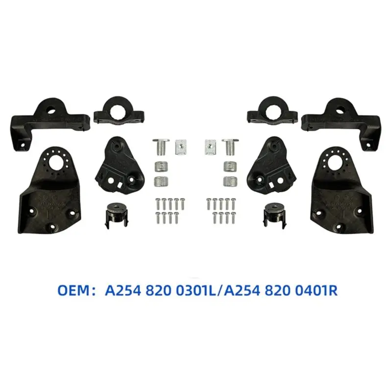 Firmly Front Headlight Repair Bracket Kit For GLC Class X254 C254 2022-2026 Headlamp Mounting