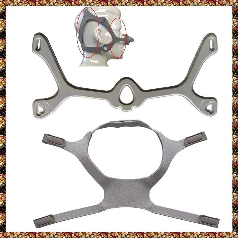 BTCL Headgear And Fabric Frame For Wisp Nasal Mask, Replacement Frame And CPAP Headgear For WP, Standard Size