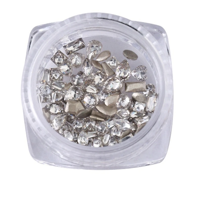 50Pcs Art Rhinestones Horse Eye 3d Glitter Art Decorations Stones Jewelry Crystals