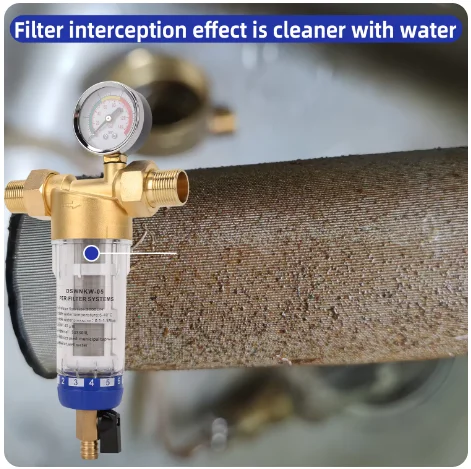 Copper Pre-filter Modern Effective Filtration Easy To Clean Long-lasting Durability Improved Water Quality Well Water Filtration