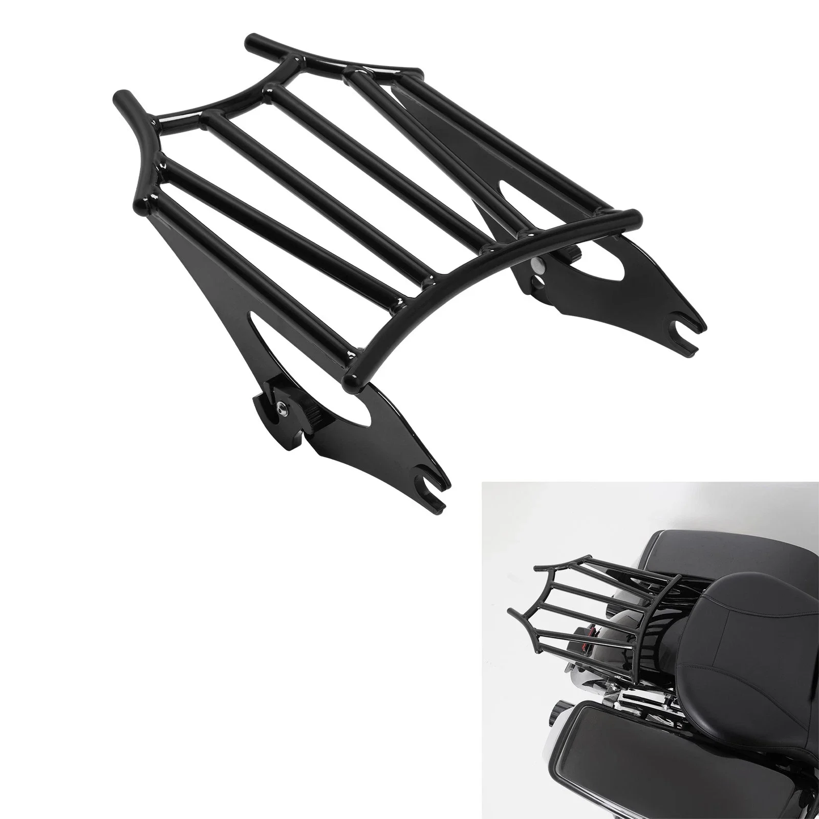 

Motorcycle Detachable Luggage Rack For Harley Touring Road King Street Glide 2009-2025