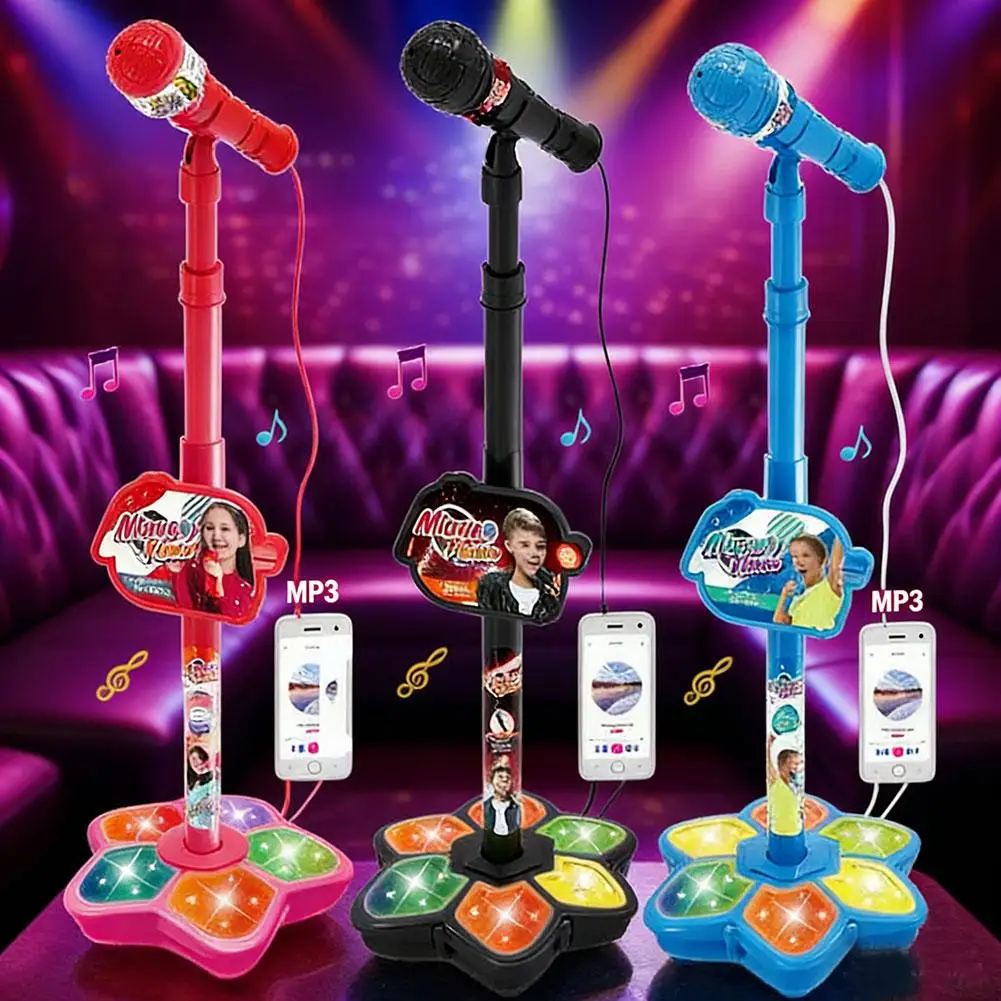 Kids Microphone Stand Toy, Portable Children's Karaoke Electronic, Durable Party Karaoke Microphone Stand, Kids Karaoke Machine