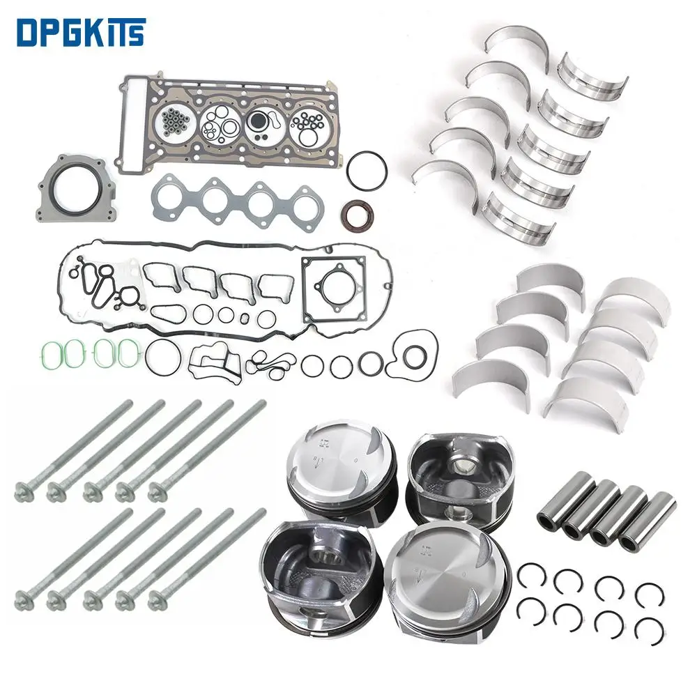 M271 1.8 Engine Overhaul Rebuild Kit Pistons & Rings Set For Mercedes-Benz W203 W204 W211 C200K W211 R171 A209 C209 CL203 1.8L