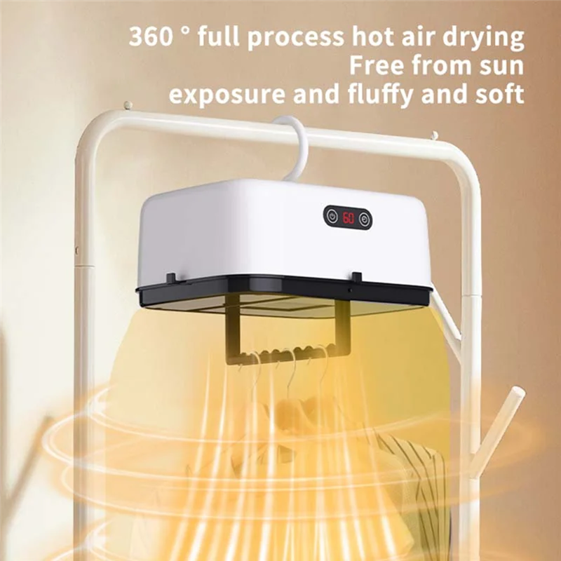 

SHGO-Dormitory Travel Portable Clothes Dryer Foldable Home Adult Baby Smart Control Dryer