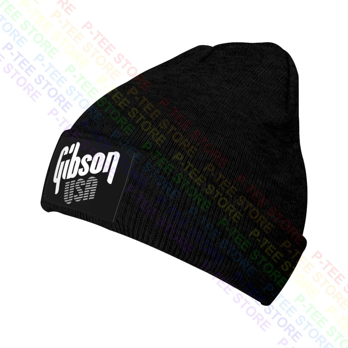 Gibson Usa Guitars Electric Bass Hard Rock Acoustic Knitted Beanie Hat Beanies Cap Cool Outdoor