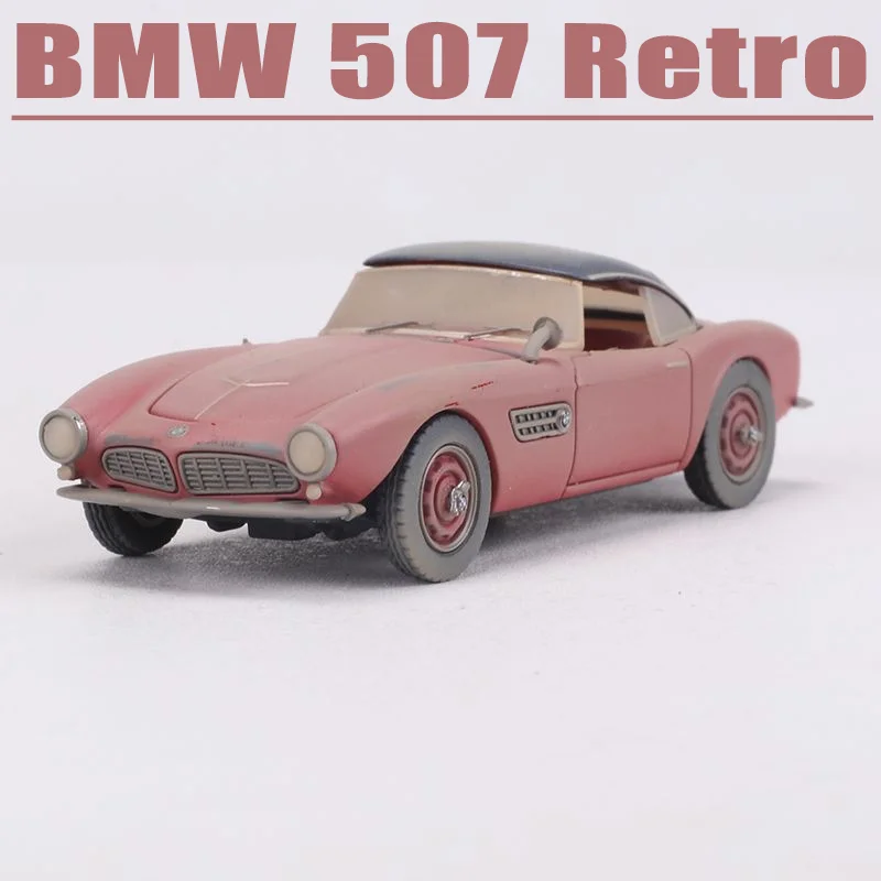 GFCC 1/64 BMW 507 Retro Alloy Toy Motor Vehicle Diecast Metal Model Gifts