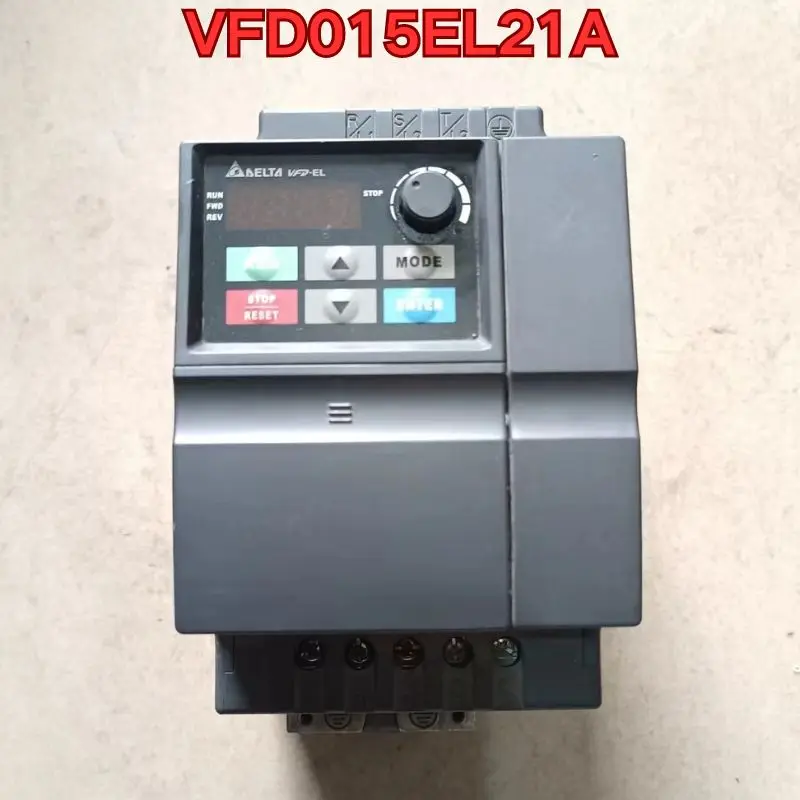 

Second-hand disassembled VFD015EL21A inverter function test is normal