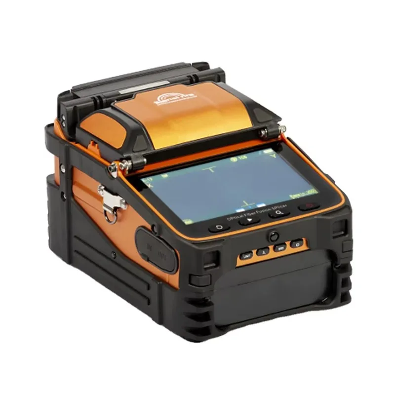 AI-9 Optical Fiber Fusion Splicer Machine 5 Sec Splicing Time 15 Sec Heating Melting for Efficient Cable Maintenance