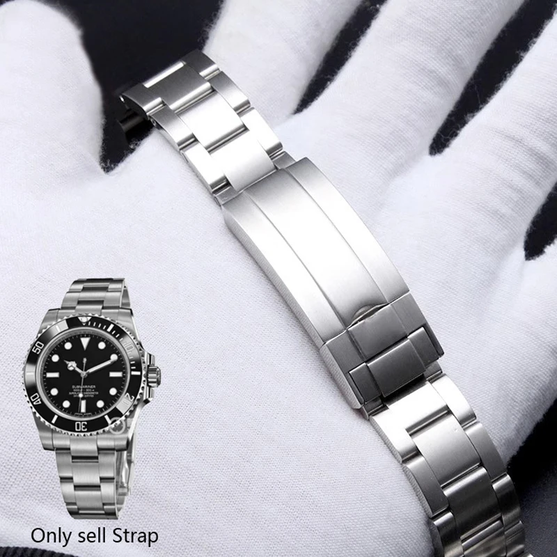 Men's Oyster Bracelet 316L Stainless Steel Watch Band for Rolex SUBMARINER DAYTONA SUP GMT Watch Bracelet Metal Strap 20mm 21mm