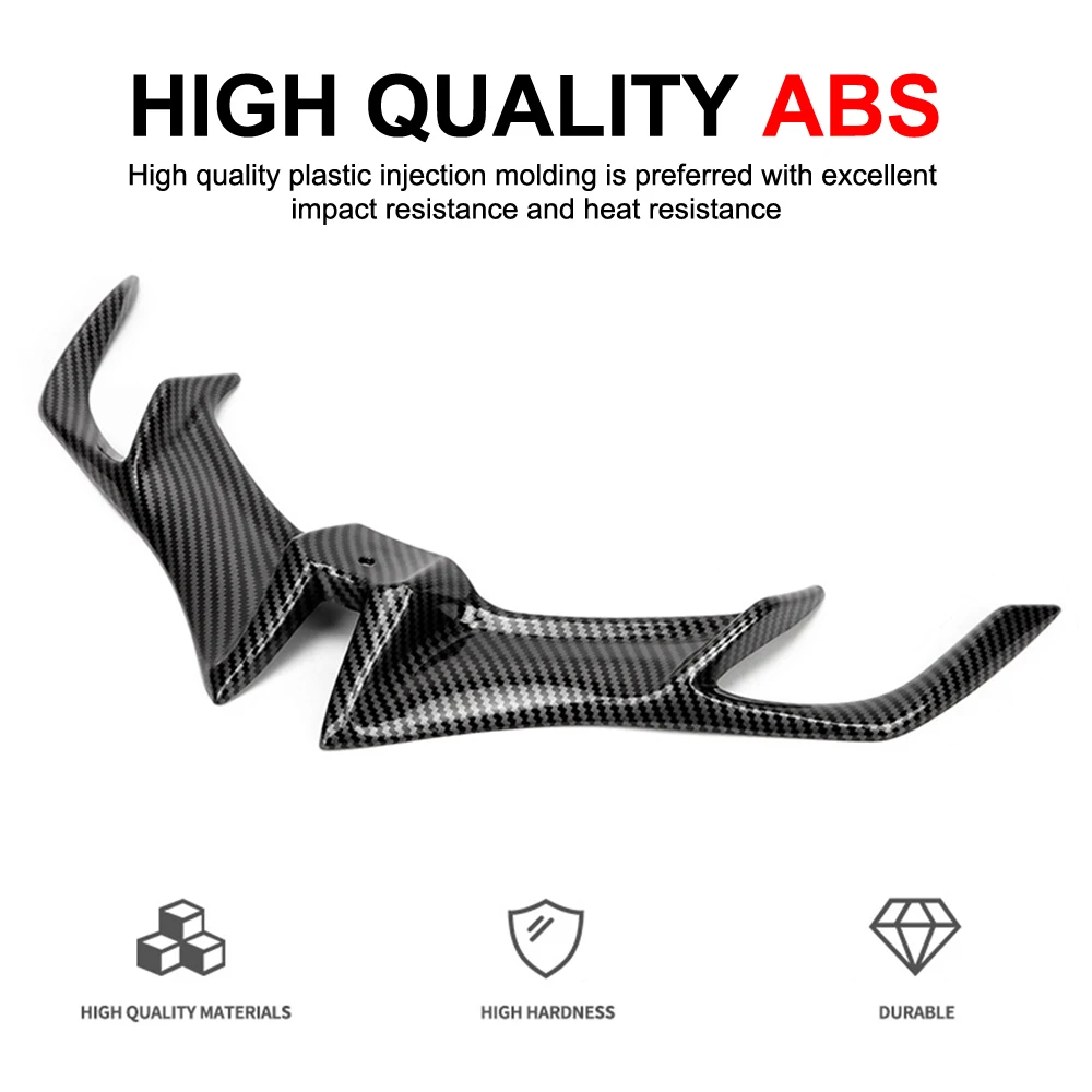 Motorcycle New Front Fairing Winglet Wing Cover Trim For YAMAHA R15 V3 2017 2018 2019 Shark Fin Beak Moto Accessories