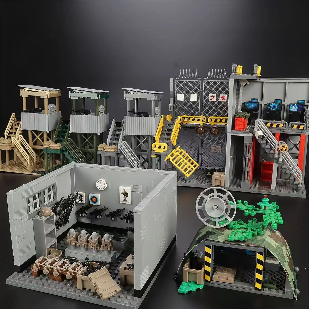 

Военная сцена, оборона, искатели командных стоек, основания сигнальных башней, полицейское оружие, строительные блоки для комнаты, наборы моделей, кирпичи