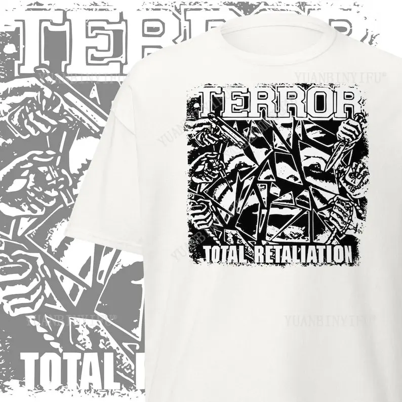 Terror Band T-Shirt Hardcore Punk Merch Beatdown Hardcore Clothing Death metal band  music fan gift cotton short sleeve gothic