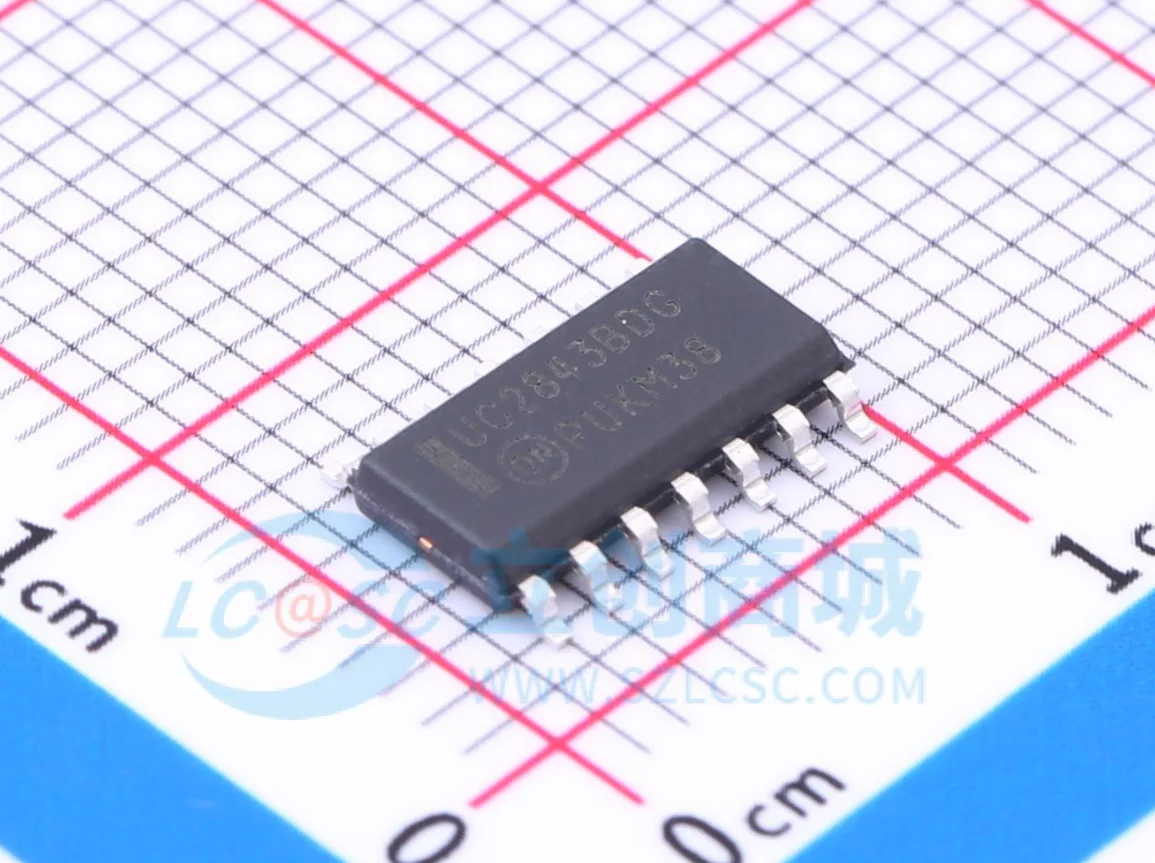 15PCS   Brand new original genuine UC2843BDG UC2843 patch SOP-14 switch controller IC chip