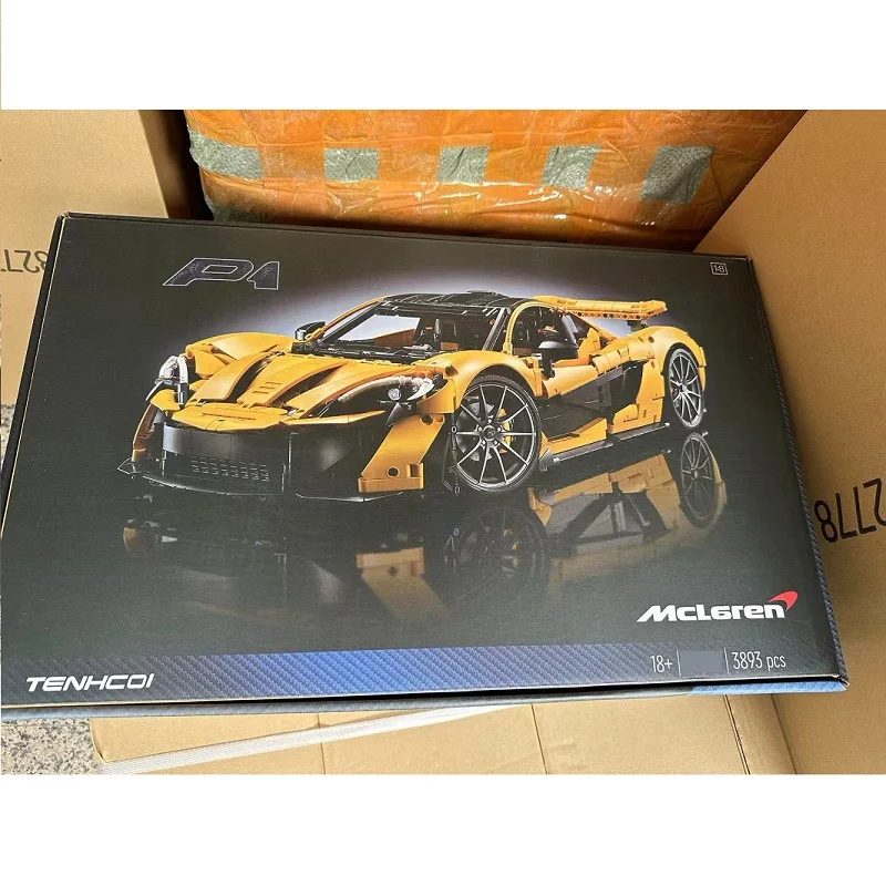 

С оригинальной коробкой, совместимой с 42172, спортивный автомобиль, модель строительного блока, 3893 шт., игрушка, подарок на день рождения, Хэллоуин, Рождественский подарок