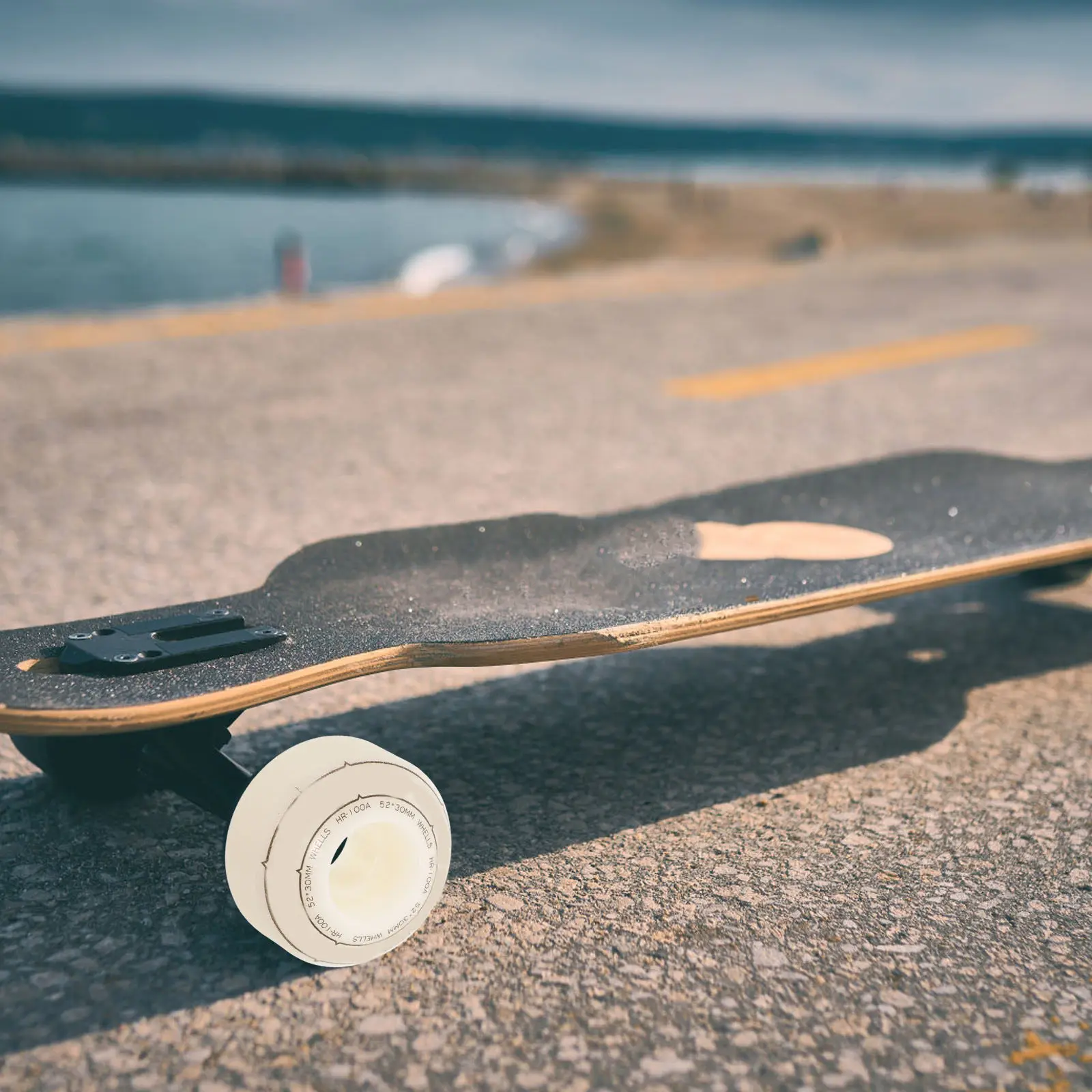 

Комплект из 4 колес для скейтборда из полиуретана: сменные, износостойкие, с высокой прочностью и долгим сроком службы, обеспечивающие плавность хода