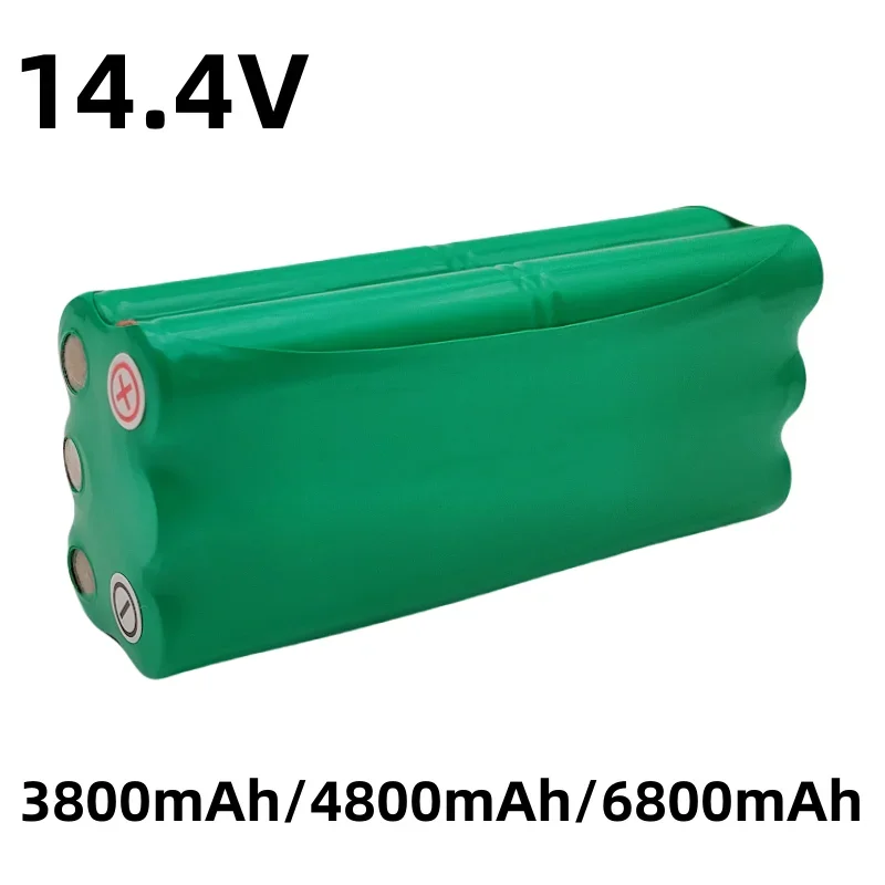 

14.4V NI-MH Rechargeable Battery 100% brand New 3800mah/4800mAh/6800mAh Suitable for replacing vacuum cleaner batteries ec