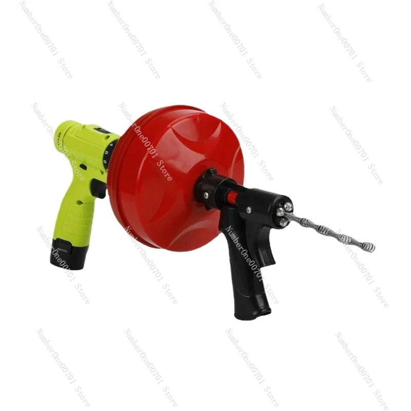 Household Toilet Kitchen Drain Unblocker Handheld Pipe Sewer Clog Remover Tool for Sink Drainage Cleaning