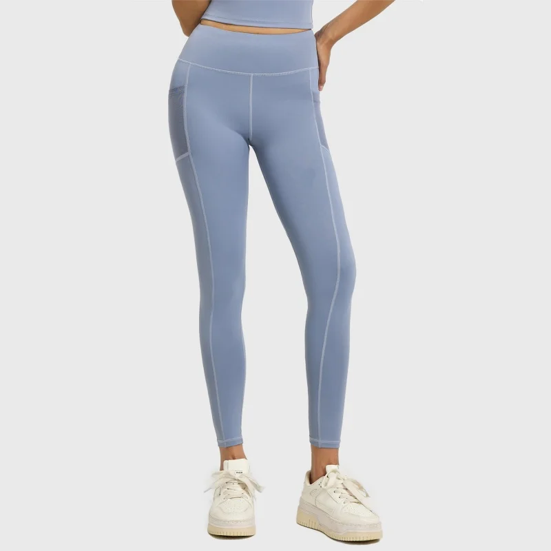 المرأة جيب اليوغا طماق اللياقة البدنية الجري عالية الخصر بنطال ملاصق للجسم رفع الرياضة الصالة الرياضية سريعة الجافة الركض عادية الإناث تجريب بانت #4