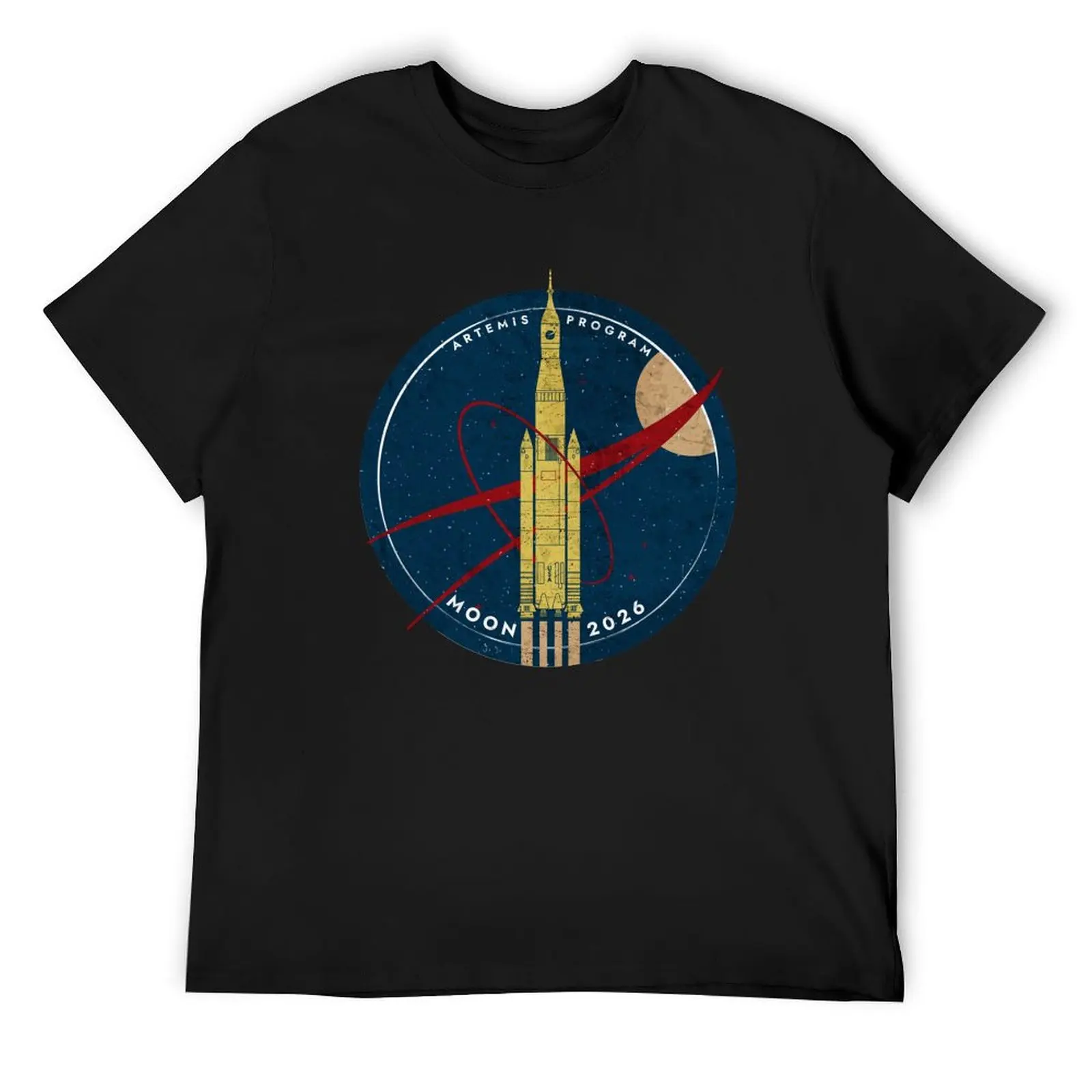 NASA SLS: Artemis Program. Moon 2026 T-Shirt