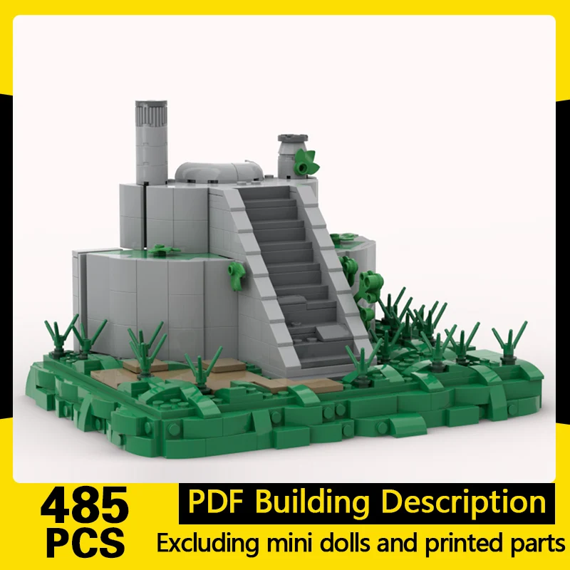 

City Street View Model MOC Building Bricks Shrine Diorama Modular Technology Gifts Holiday Assemble Children Toys Suit
